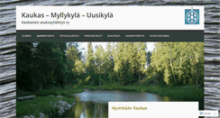 Desktop Screenshot of kaukas.org